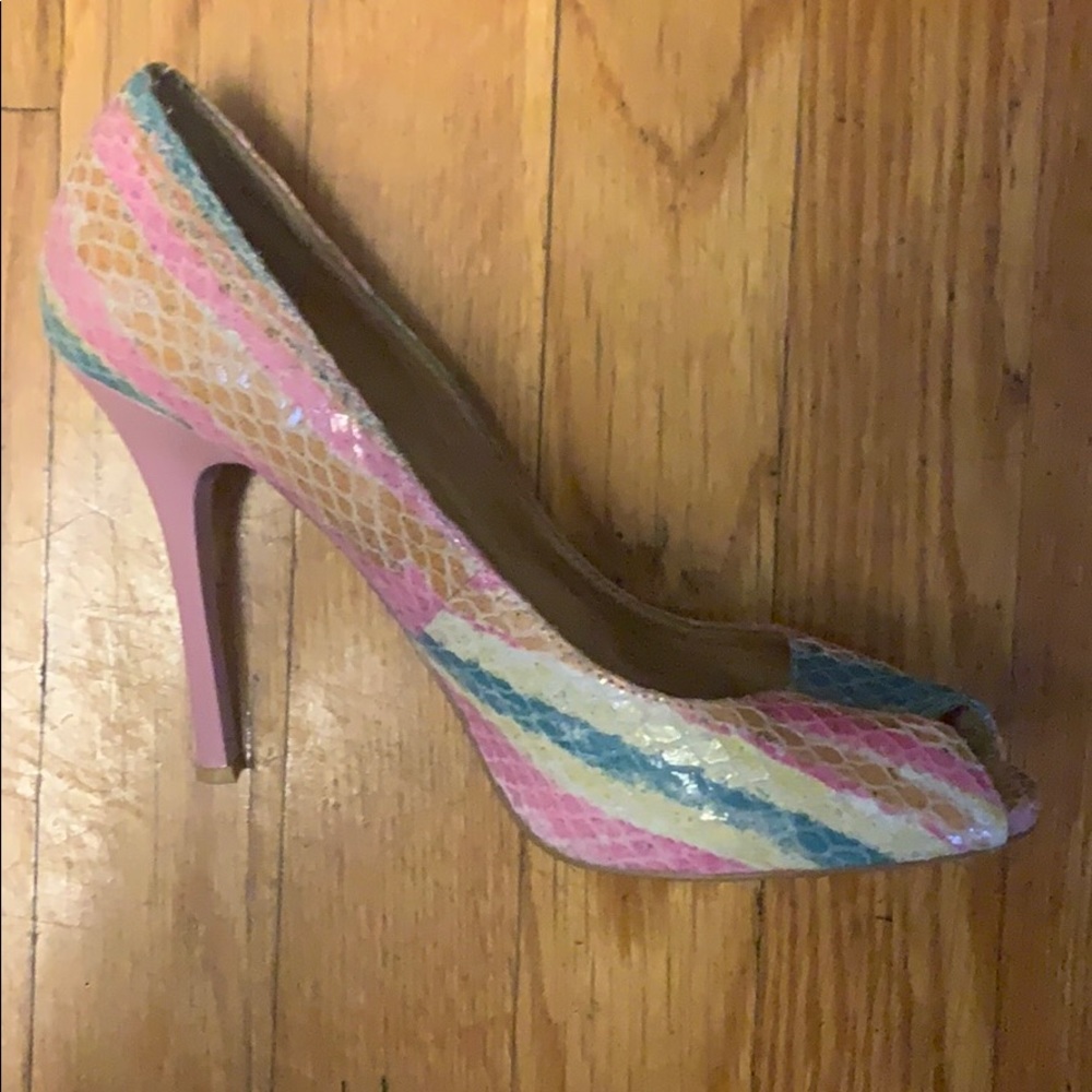 Colorful heels